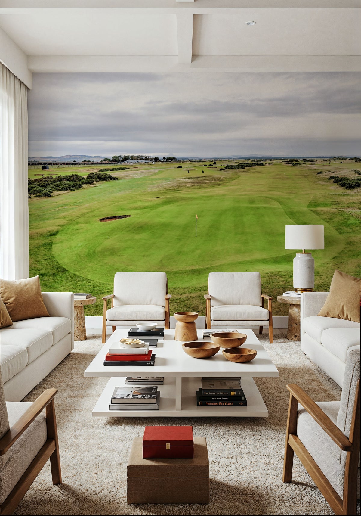 Golfing Goals Mural Wallpaper - room preview 03