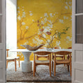White Cherry Blossoms II Mural Wallpaper - room preview 03