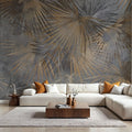 Retro Sunny Palms Mural Wallpaper - room preview 03