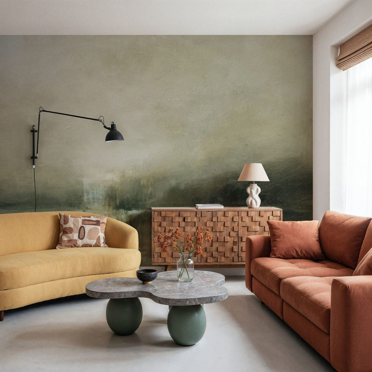 Evening Sky Mural Wallpaper - room preview 03