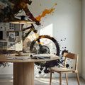 Mountainbike Action Mural Wallpaper - room preview 03