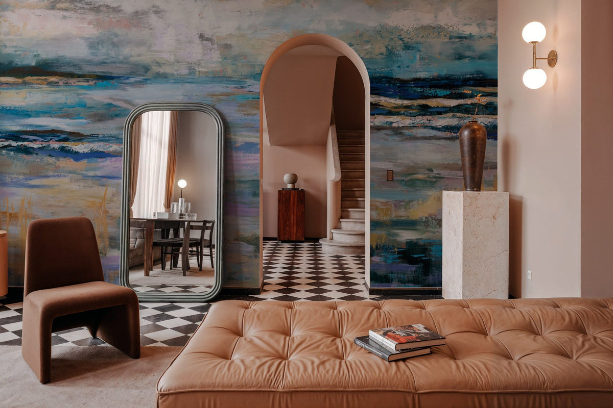Coastal View Mural Wallpaper - room preview 03