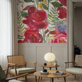 February Flowers Mural Wallpaper - room preview 03