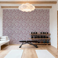 Negative Leaf, Rose Mural Wallpaper - room preview 03