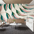 Tropical Palms Mural Wallpaper - room preview 03