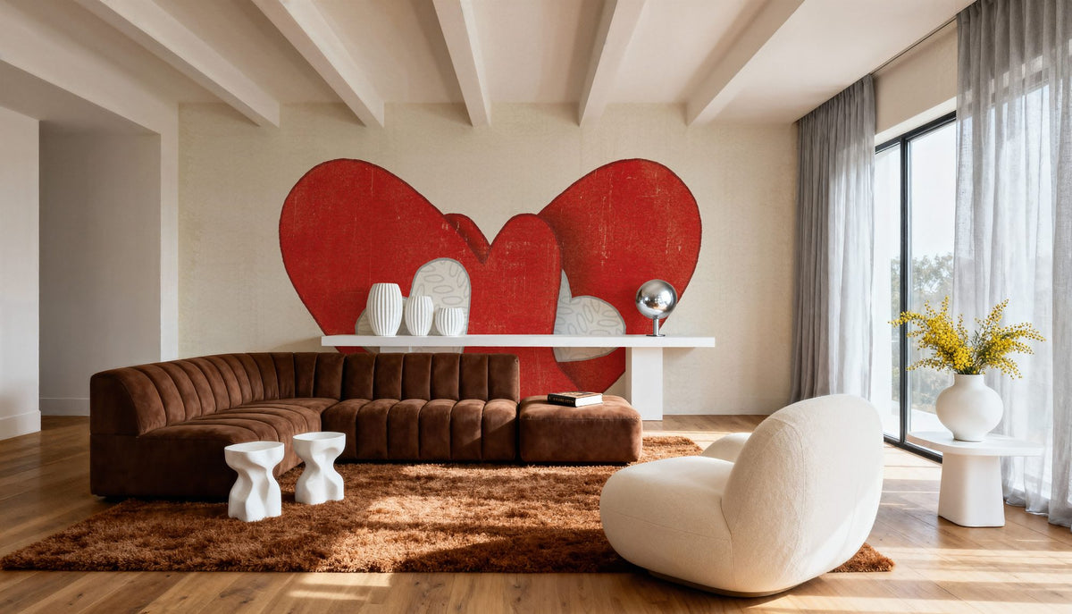 Winter Sentiments III Mural Wallpaper - room preview 03