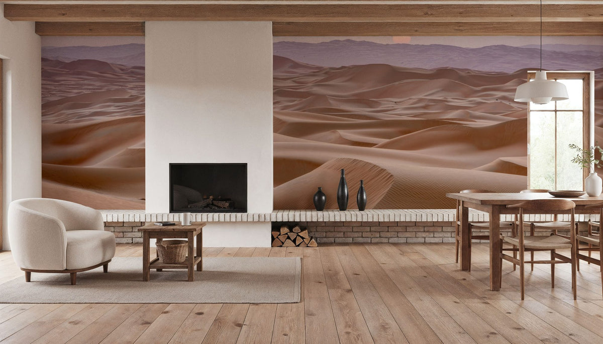 Desert Sunset Mural Wallpaper - room preview 03