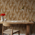 Leopard Flow Mural Wallpaper - room preview 03