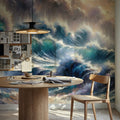 Ocean's Embrace Mural Wallpaper - room preview 03