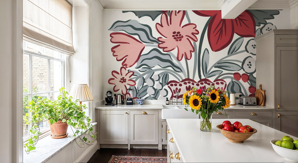 Christmas Reverie VII Mural Wallpaper - room preview 03