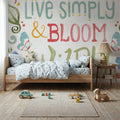Wild Blooms V Mural Wallpaper - room preview 03