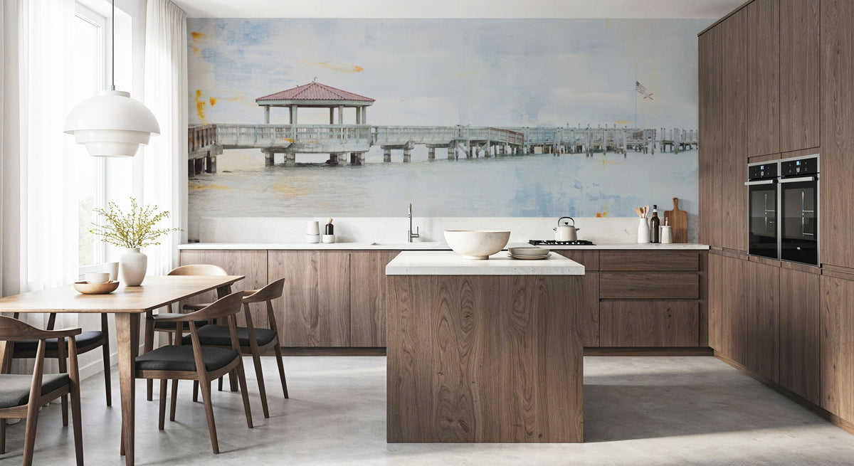 Pier II Mural Wallpaper - room preview 03