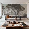 Woodland Brook, Vintage Mural Wallpaper - room preview 03
