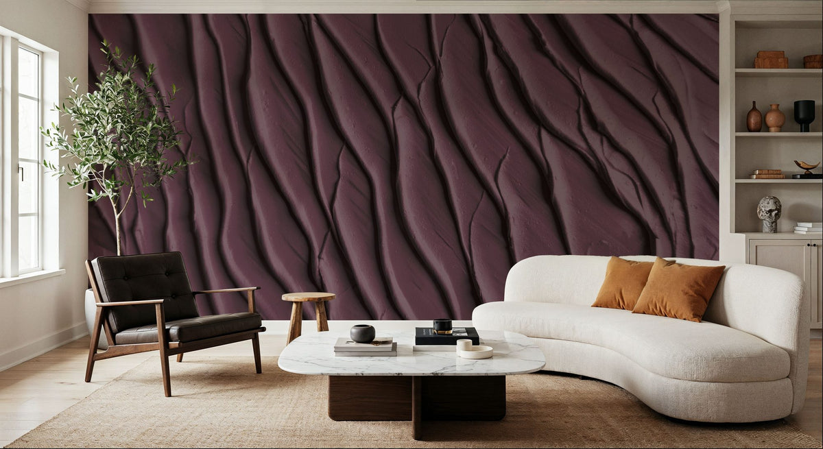 Zen Beach Dark Mural Wallpaper - room preview 03
