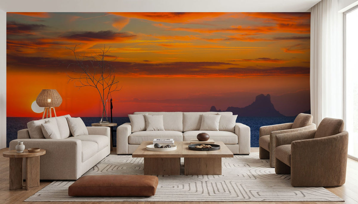 Es Vedra Sunset Mural Wallpaper - room preview 03