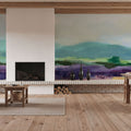 May Lavender Field I Mural Wallpaper - room preview 03