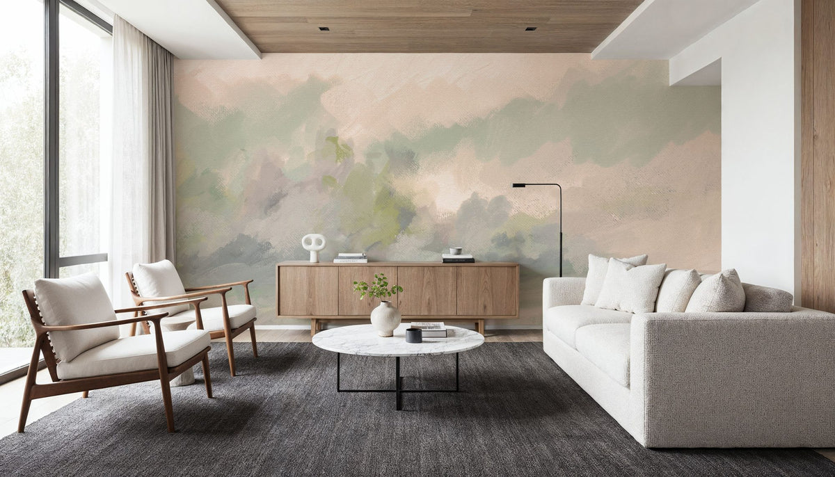 Canvas Riverbank Mural Wallpaper - room preview 03