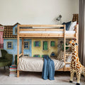 Dollhouse Street Mural Wallpaper - room preview 03
