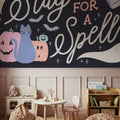 Trick or Treat I Pastel Mural Wallpaper - room preview 03