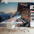 Zug Sunset Mural Wallpaper - room preview 03