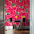 Vibrant Bloom Mural Wallpaper - room preview 03
