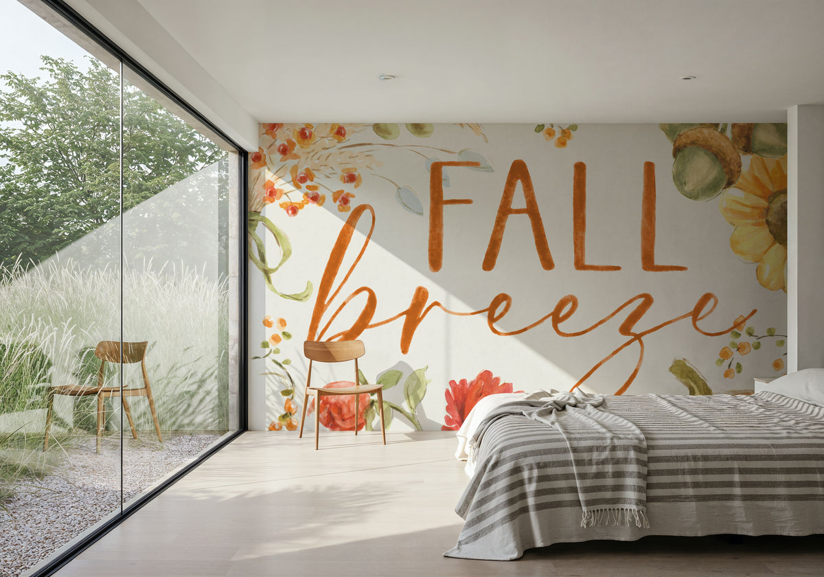 Harvest Wishes VII Mural Wallpaper - room preview 03