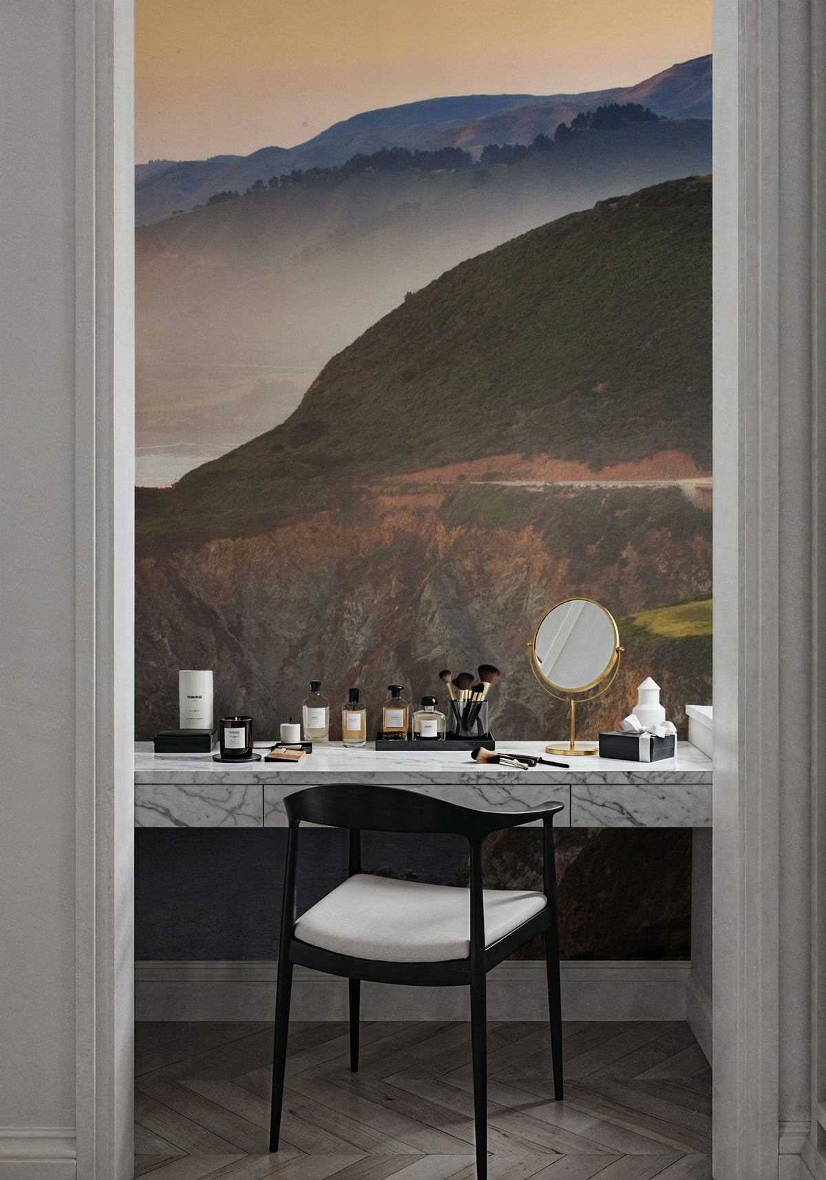 Rugged Coastal of Big Sur California Mural Wallpaper - room preview 03