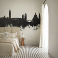 Venice Itay Skyline Black & White Mural Wallpaper - room preview 03