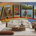 Greetings From the Pine State Mural Wallpaper - room preview 03