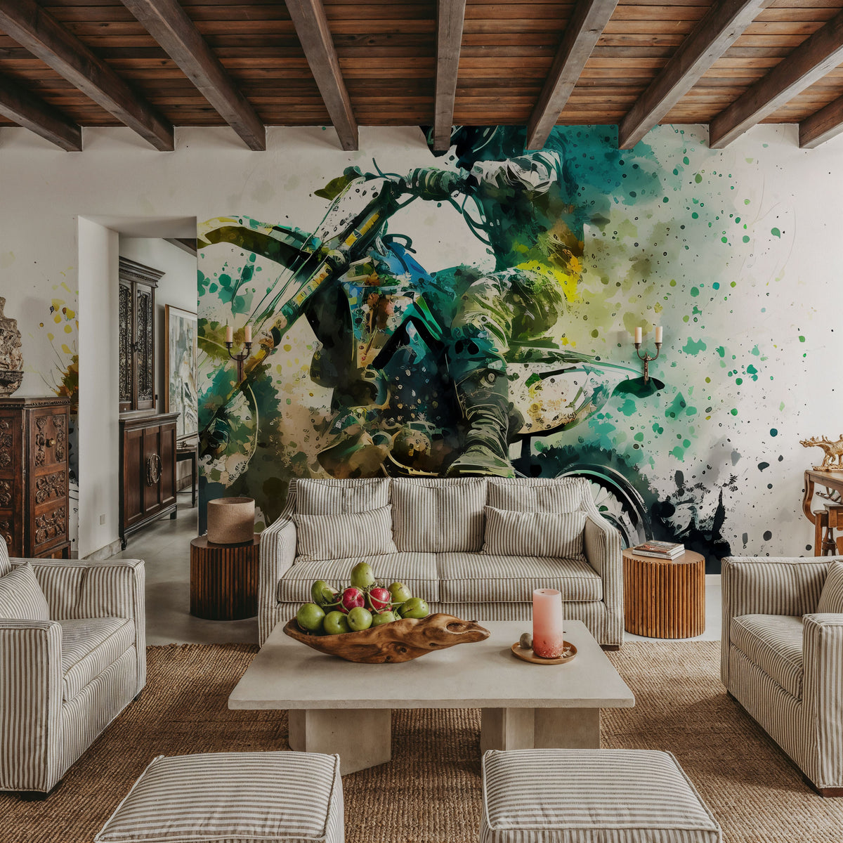 Offroad Action 2 Mural Wallpaper - room preview 03