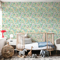 Paradise Shapes Mural Wallpaper - room preview 03