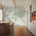 World Map Cities - Uzuri Mural Wallpaper - room preview 03