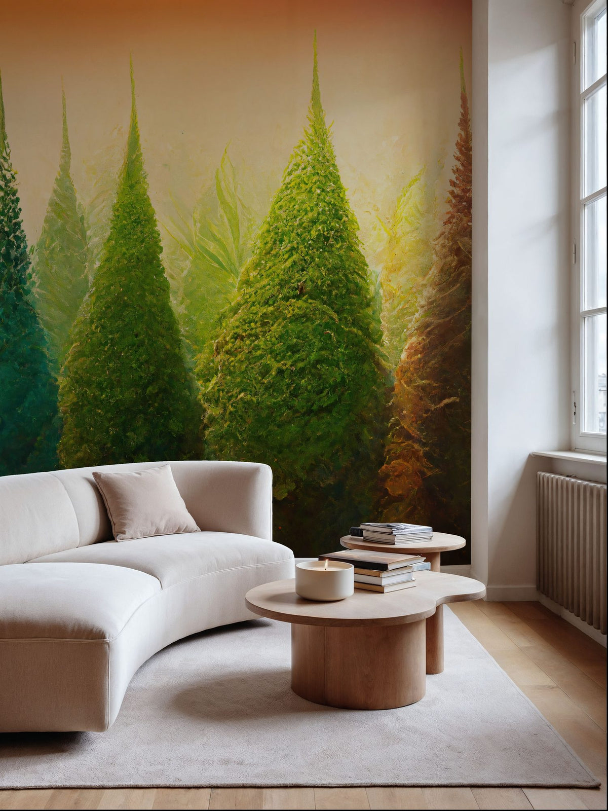 Fairy Tale Forest Mural Wallpaper - room preview 03