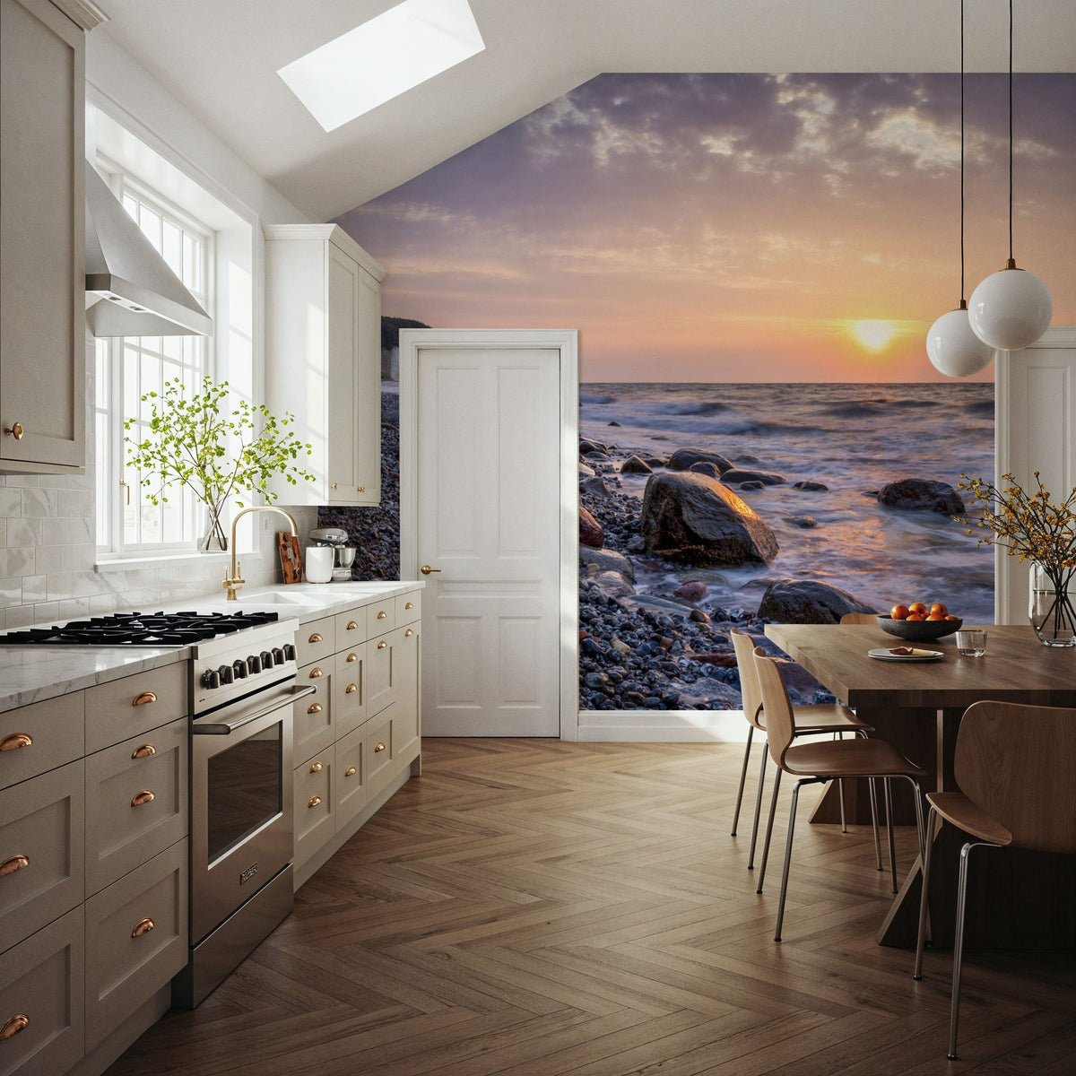 Baltic Sunrise Mural Wallpaper - room preview 03