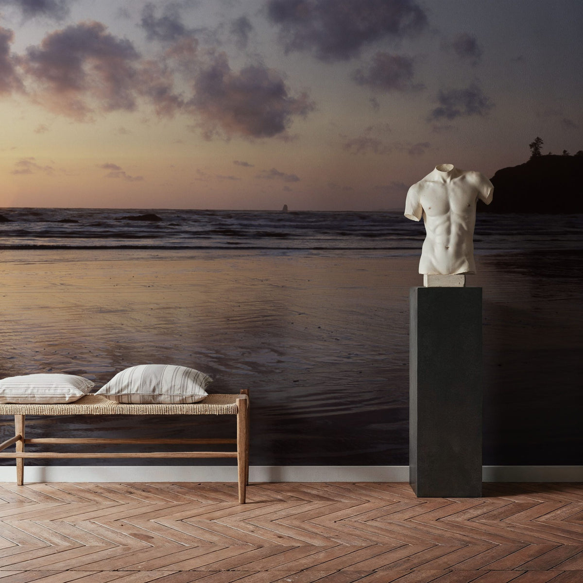 Ruby Beach Mural Wallpaper - room preview 03