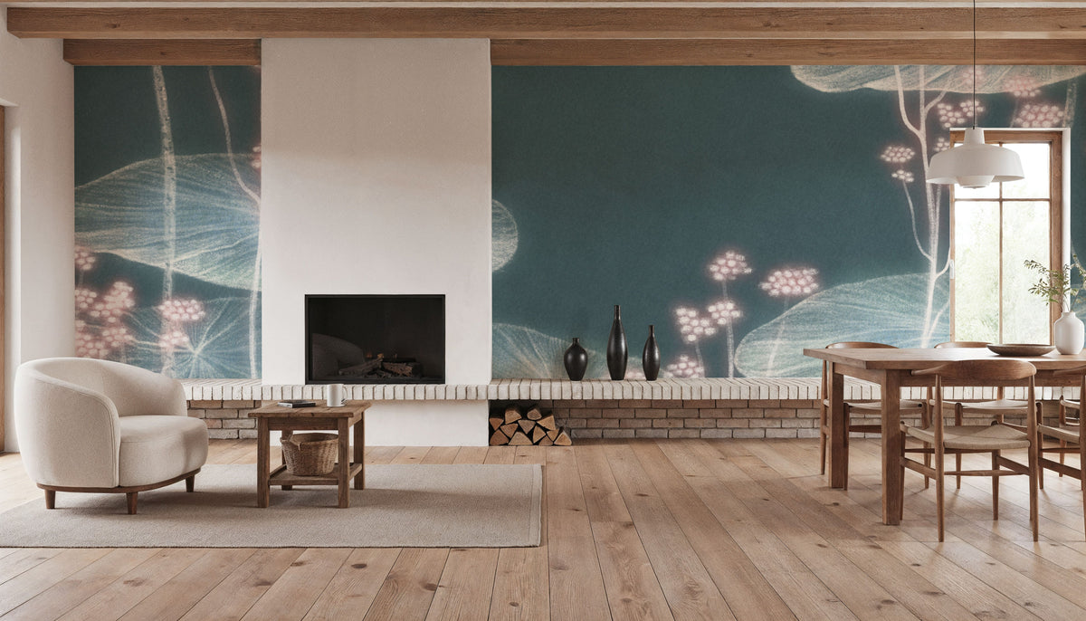 Botanical Dream Mural Wallpaper - room preview 03