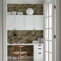 Greenwood Linden, Rustic Foliage Mural Wallpaper - room preview 03