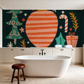 Warm Wishes III Mural Wallpaper - room preview 03