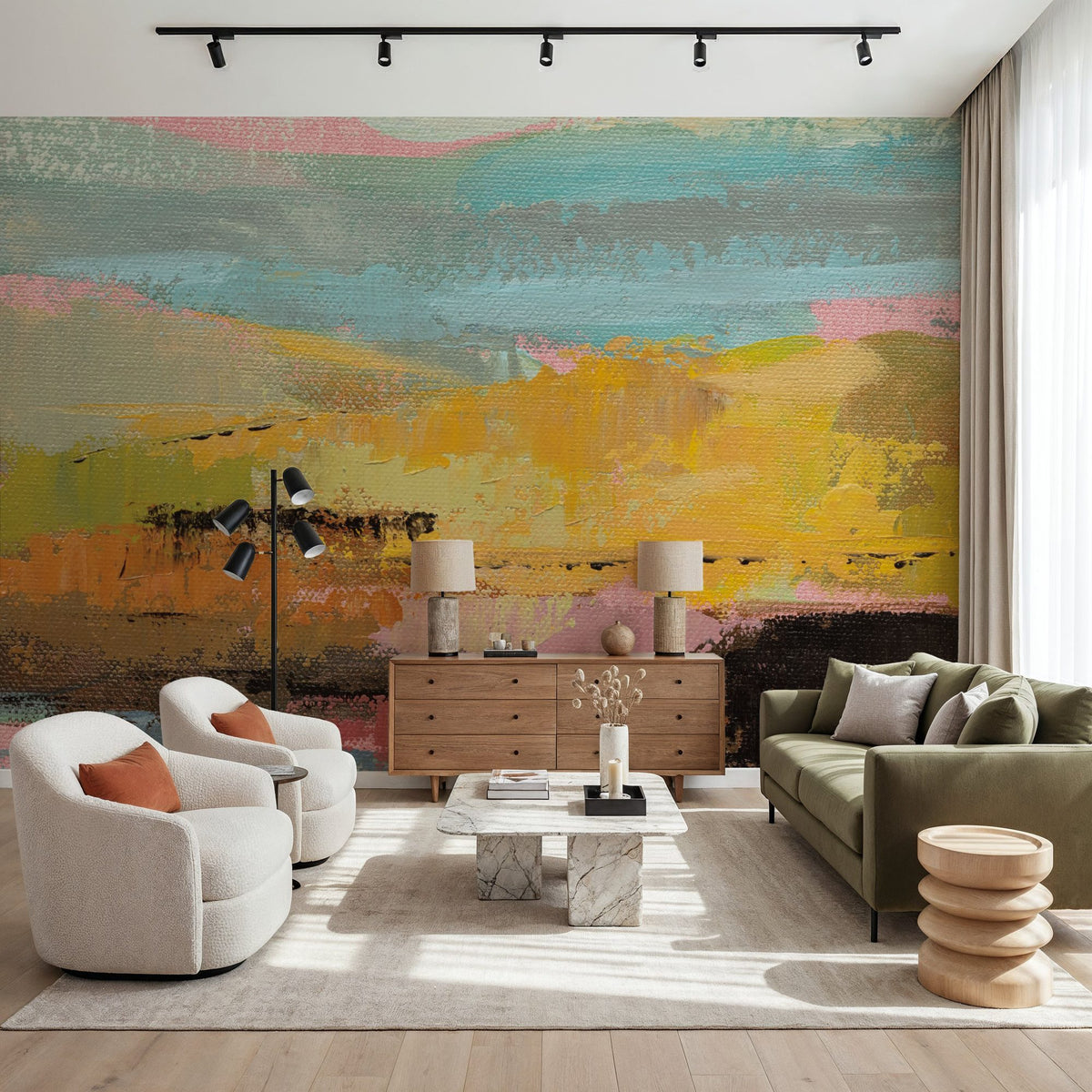 Sunny Sky II Mural Wallpaper - room preview 03