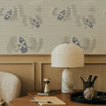 Lazy Paddle, Pewter Mural Wallpaper - room preview 03