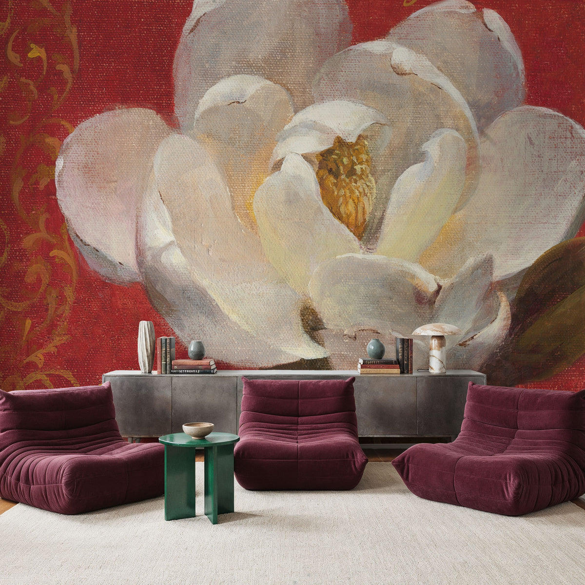 Paris Blossom III Mural Wallpaper - room preview 03