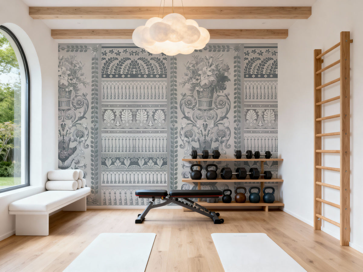 Flower Mountain, Stone Mural Wallpaper - room preview 03