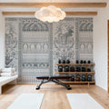 Flower Mountain, Stone Mural Wallpaper - room preview 03
