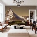Golden Summit Mural Wallpaper - room preview 03