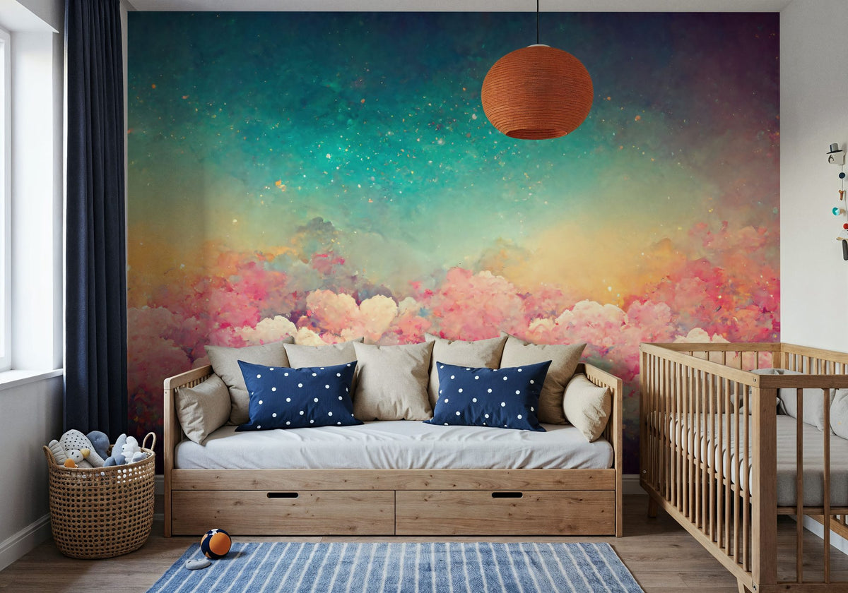 Over the Rainbow Mural Wallpaper - room preview 03