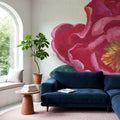 Floral Drama IX Mural Wallpaper - room preview 03