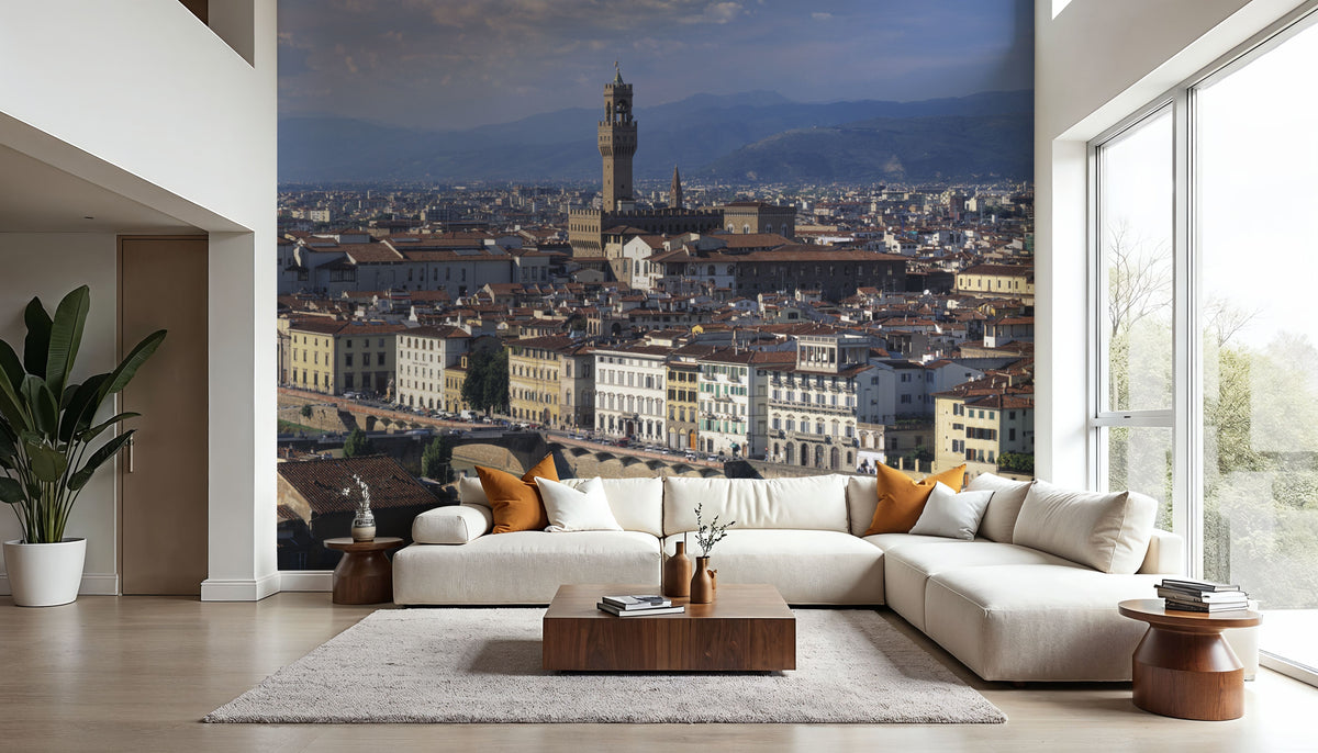 Vltava Crossing Mural Wallpaper - room preview 03