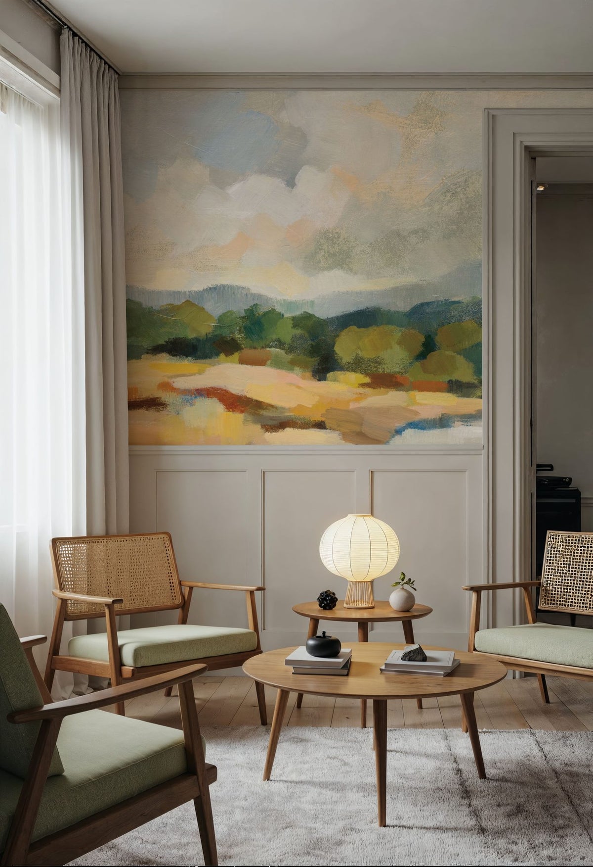 Mountain Creek Mural Wallpaper - room preview 03