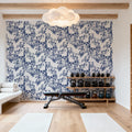 Skulls and Fish Mural Wallpaper - room preview 03