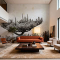 Japanese Tree Mural Wallpaper - room preview 03